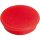 FRANKEN Haftmagnet Magnete rot, Kunststoff Ø 2,4 x 0,63 cm, 10 St.