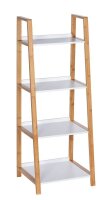 WENKO Beistellregal Finja weiß, braun 43,0 x 36,0 x...