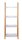 WENKO Beistellregal Finja weiß, braun 43,0 x 36,0 x 112,0 cm, 1 St.