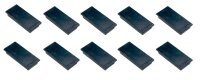 FRANKEN Haftmagnet Magnet schwarz, Kunststoff 2,3 x 5,0...