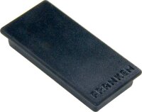 FRANKEN Haftmagnet Magnet schwarz, Kunststoff 2,3 x 5,0...