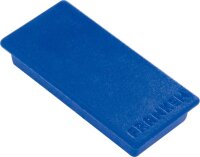 FRANKEN Haftmagnet Magnet farbsortiert, Kunststoff 2,3 x 5,0 cm, 10 St.