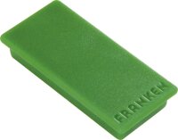 FRANKEN Haftmagnet Magnet farbsortiert, Kunststoff 2,3 x 5,0 cm, 10 St.