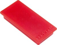 FRANKEN Haftmagnet Magnet farbsortiert, Kunststoff 2,3 x 5,0 cm, 10 St.