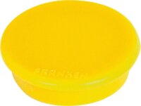FRANKEN Haftmagnet Magnete farbsortiert, Kunststoff Ø 3,2 x 0,7 cm, 10 St.