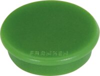 FRANKEN Haftmagnet Magnete farbsortiert, Kunststoff Ø 3,2 x 0,7 cm, 10 St.