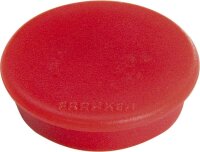FRANKEN Haftmagnet Magnete farbsortiert, Kunststoff Ø 3,2 x 0,7 cm, 10 St.