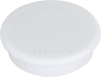 FRANKEN Haftmagnet Magnete farbsortiert, Kunststoff Ø 3,2 x 0,7 cm, 10 St.
