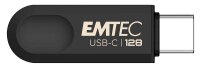 EMTEC USB-Stick C280 schwarz 128 GB, 1 St.