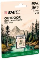 EMTEC Speicherkarte SD UHS-I V10 OUTDOOR, 64 GB, 1 St.