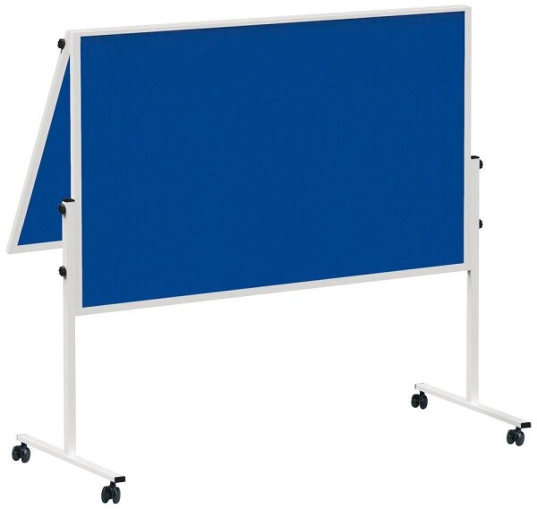 MAUL Moderationswand MAULsolid, klappbar 120,0 x 150,0 cm blau