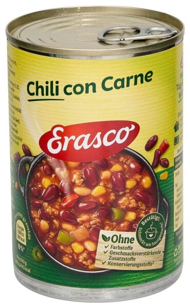 Erasco Chili Con Carne Eintopf 400,0 g, 1 St.
