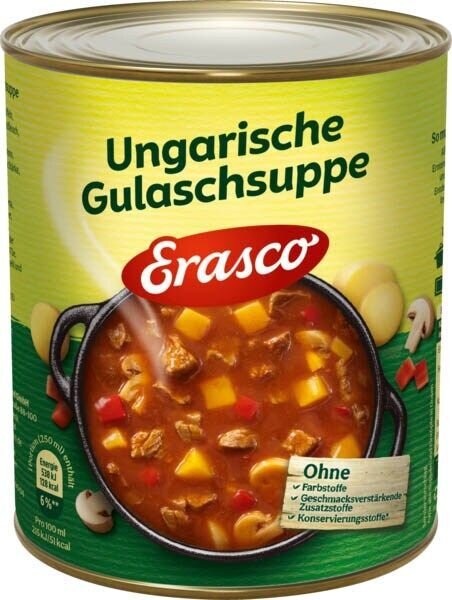 Erasco Ungarische Gulaschsuppe 770,0 g, 1 St.