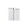 MAUL Whiteboard MAULpro Endlos-Whiteboard Anfangs & Endmodul 90,0 x 120,0 cm wei