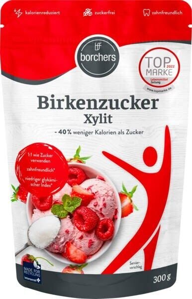 Birkenzucker Borchers Xylit, 300,0 g