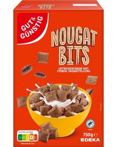GUT&GÜNSTIG NOUGAT BITS 750,0 g, 1 St.