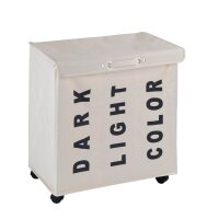 WENKO Wäschesortierer Trivo beige