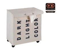 WENKO Wäschesortierer Trivo beige