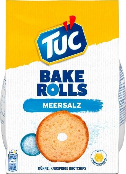 TUC BAKE ROLLS MEERSALZ 150,0 g