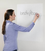 FRANKEN Flipchart-Folie X-tra!Line kariert 60,0 x 80,0 cm, 25 Blatt