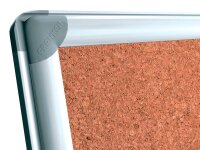 FRANKEN Pinnwand PRO 180,0 x 120,0 cm Kork braun