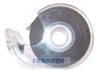 FRANKEN Magnetband selbstklebend schwarz 1,9 cm x 8,0 m, 1 St.