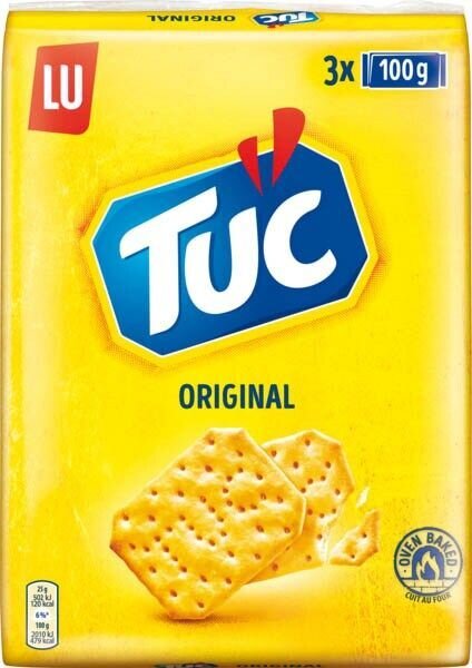 TUC Cracker ORIGINAL 3x 100,0 g, 3 St.