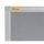 FRANKEN Pinnwand X-tra!Line 90,0 x 60,0 cm Textil grau