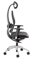 Topstar Bürostuhl OPEN ART, J1700S10 Stoff schwarz, Gestell silber