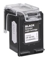 dots  schwarz Druckerpatrone kompatibel zu HP 901XL (CC654AE)