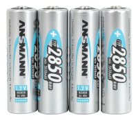 ANSMANN Akkus Ni-MH Mignon AA 2.650 mAh, 4 St.