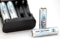 ANSMANN Akkus Ni-MH Mignon AA 2.650 mAh, 4 St.
