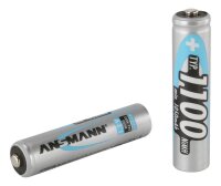 ANSMANN Akkus Ni-MH Micro AAA 1.050 mAh, 4 St.