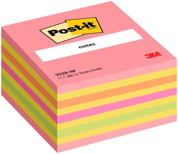Post-it® Haftnotizen 2028NP farbsortiert, 1 St.