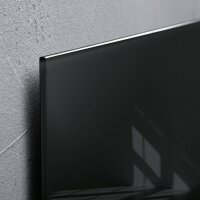 SIGEL Glas-Magnettafel artverum®  130,0 x 55,0 cm schwarz