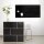 SIGEL Glas-Magnettafel artverum®  130,0 x 55,0 cm schwarz