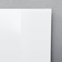 SIGEL Glas-Magnettafel artverum®  130,0 x 55,0 cm weiß