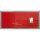 SIGEL Glas-Magnettafel artverum®  130,0 x 55,0 cm rot