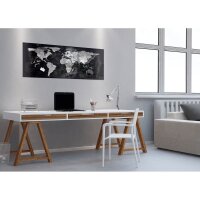 SIGEL Glas-Magnettafel artverum® 130,0 x 55,0 cm World-Map