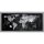 SIGEL Glas-Magnettafel artverum® 130,0 x 55,0 cm World-Map