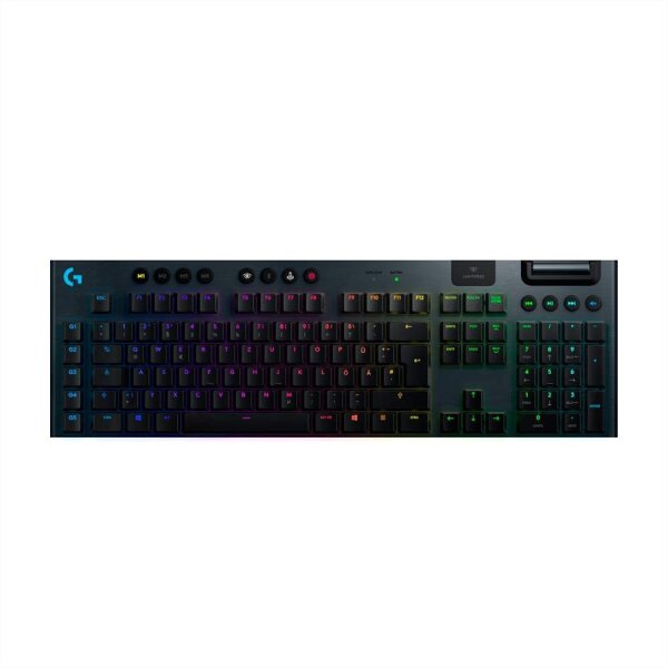 Logitech G915 Tactile Gaming-Tastatur kabellos schwarz