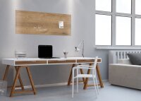 SIGEL Glas-Magnettafel artverum® 130,0 x 55,0 cm Natural Wood