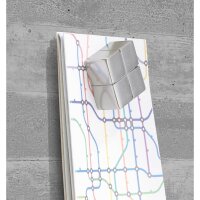 SIGEL Glas-Magnettafel artverum®  130,0 x 55,0 cm Design Sichtbeton