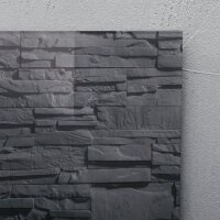 SIGEL Glas-Magnettafel artverum®  130,0 x 55,0 cm Design Schiefer-Stone