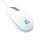 Logitech G203 Gaming Maus kabelgebunden weiß