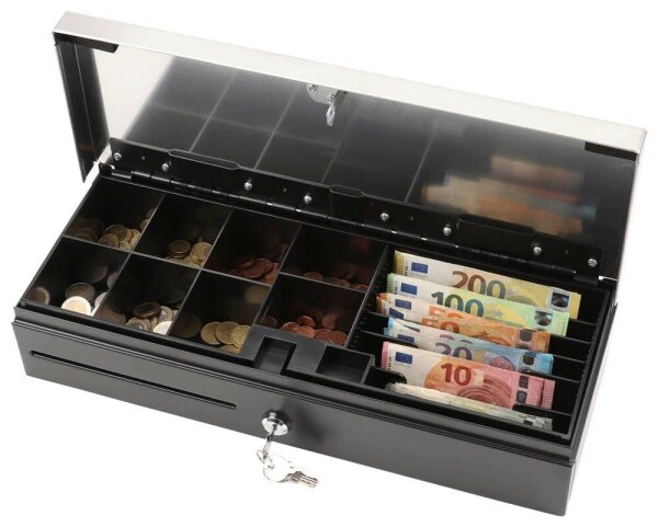 OLYMPIA Kassenschublade 947990035 HS-170S schwarz/silber