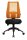Topstar Bürostuhl Lady Sitness® Deluxe, LT20B0W504 Stoff orange, Gestell schwarz