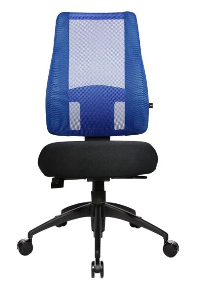 Topstar Bürostuhl Lady Sitness® Deluxe, LT20B0W506 Stoff blau, Gestell schwarz