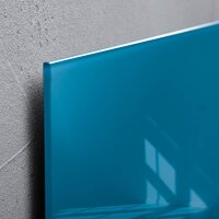 SIGEL Glas-Magnettafel artverum® GL252 48,0 x 48,0 cm petrolblau