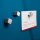 SIGEL Glas-Magnettafel artverum® GL252 48,0 x 48,0 cm petrolblau